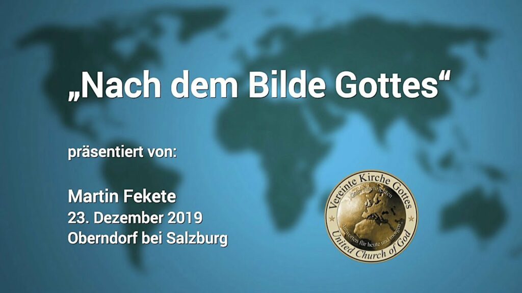 "Nach dem Bilde Gottes"