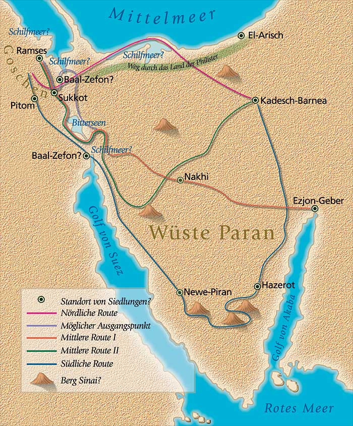 Archäologie und 2. Mose: Der Auszug aus Ägypten