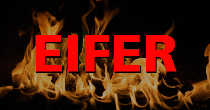 Der Mantel des Eifers