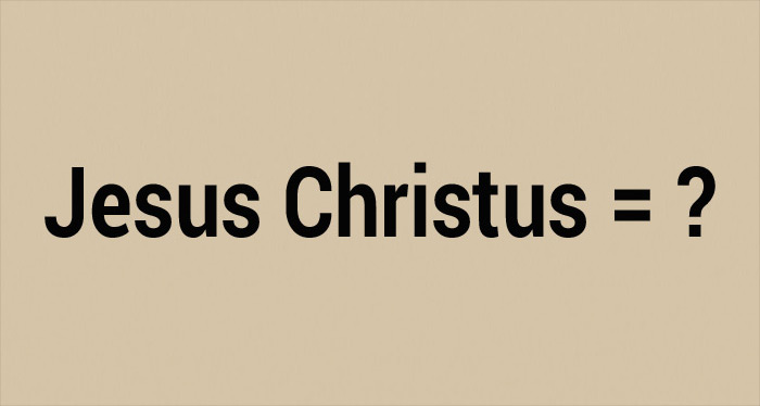 Die Bedeutung des Namens Jesus Christus