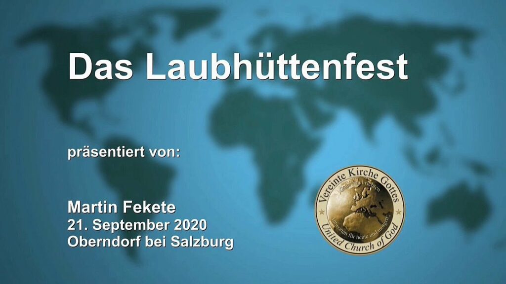 Das Laubhüttenfest
