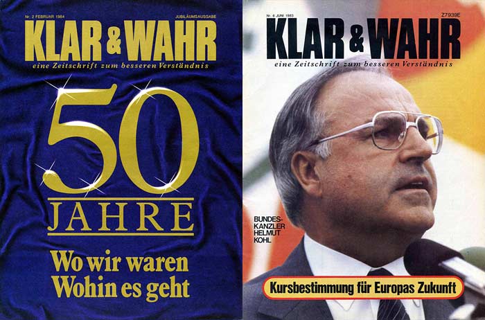 Wir sind die Nachfolger von "KLAR & WAHR"